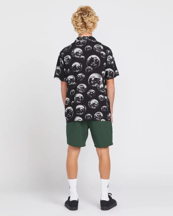 Nomoly Hybrid Shorts 8211 Dark Forest Mens Volcom Shorts