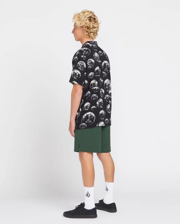 Nomoly Hybrid Shorts 8211 Dark Forest Mens Volcom Shorts