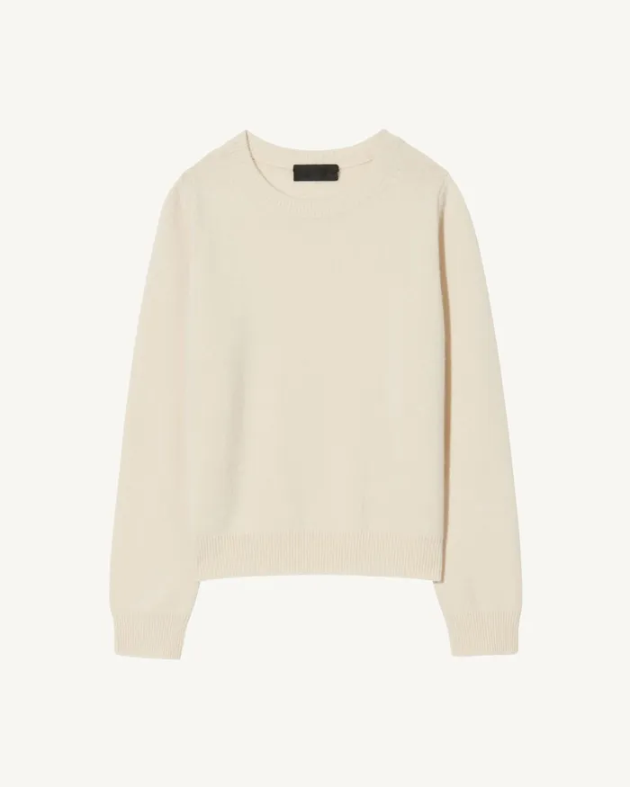 NORA SWEATER Light Army Green Women Nili Lotan Knits and Sweaters