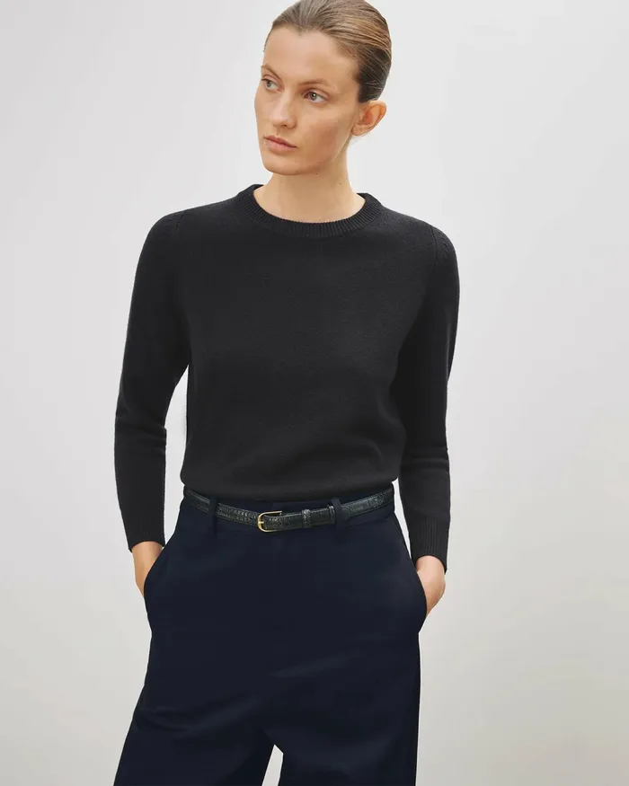 NORA SWEATER Light Army Green Women Nili Lotan Knits and Sweaters