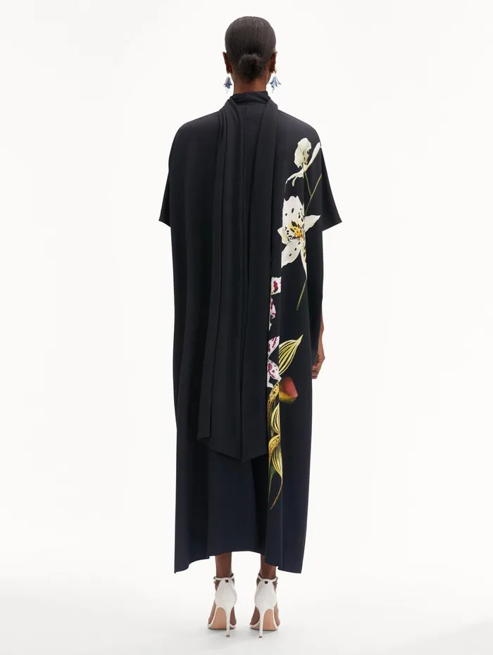 Orchid Jersey Caftan Women Oscar De La Renta Dresses Orchid Jersey Caftan Women Oscar De La Renta Dresses