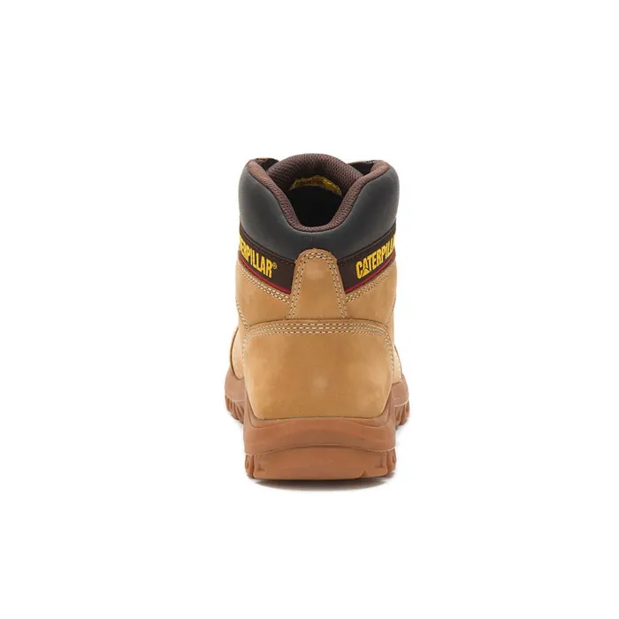 Outline Steel Toe Work Boot Honey Reset Men Cat Footwear Boots