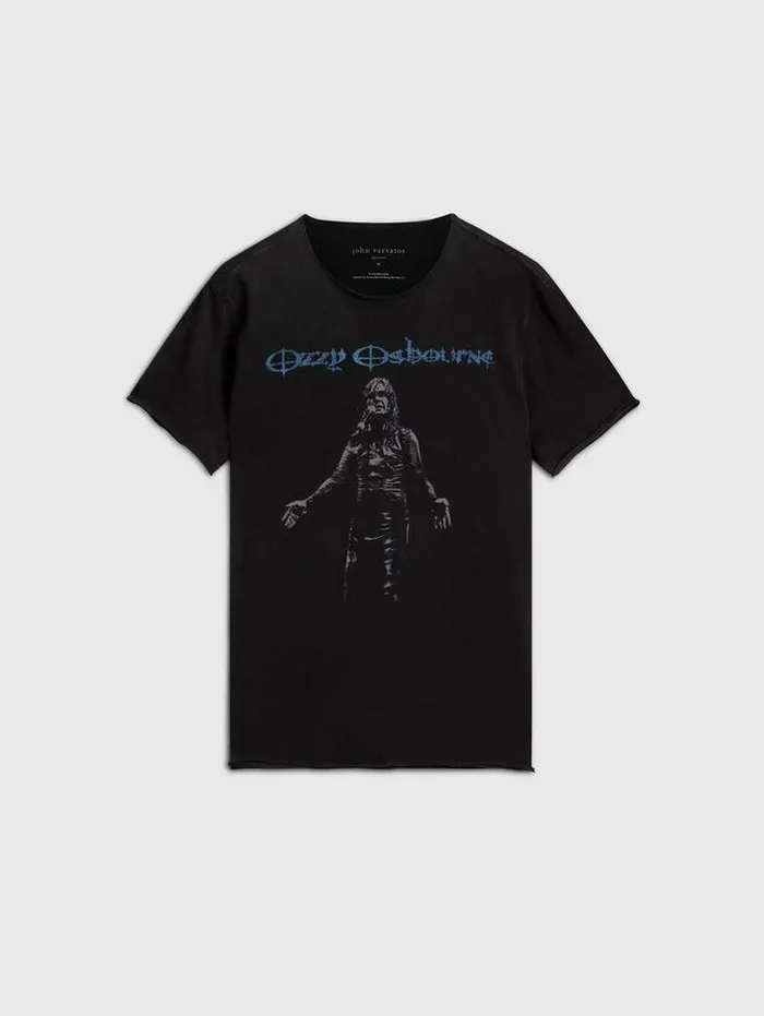 OZZY OSBOURNE TEE Black Men John Varvatos Graphic Tees