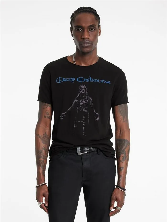 OZZY OSBOURNE TEE Black Men John Varvatos Graphic Tees