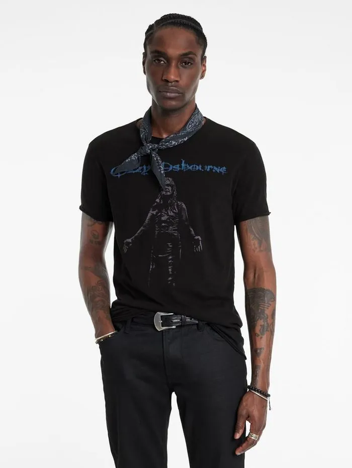 OZZY OSBOURNE TEE Black Men John Varvatos Graphic Tees
