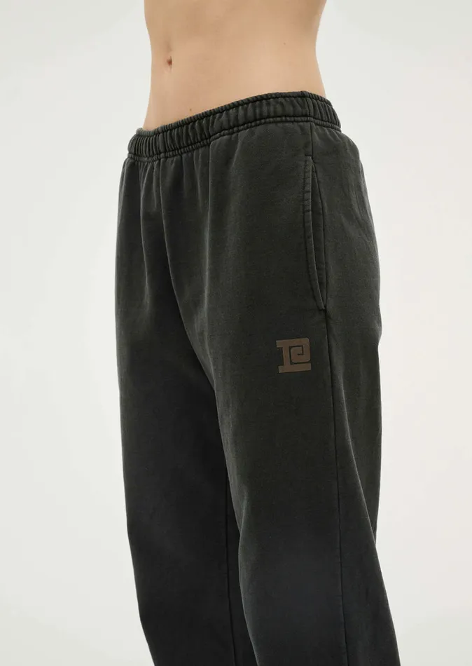 PE Nation Loungewear Women TEAM RECORD TRACKPANT IN WASHED MARINE BLUE