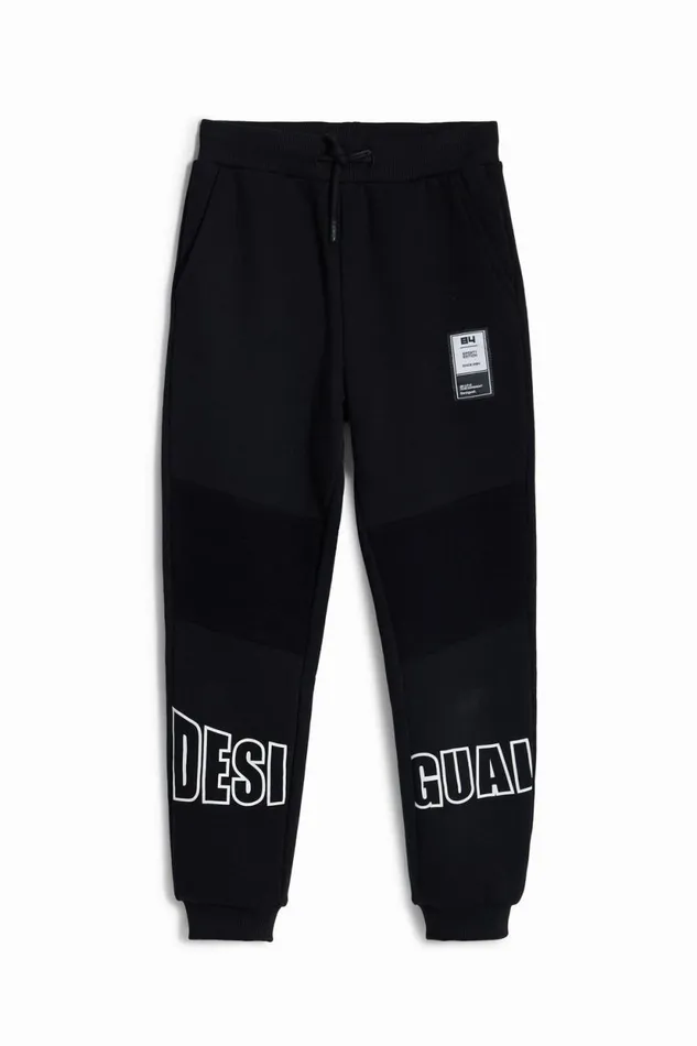Pants and Jeans Kids Desigual Desigual Jogger Pants Black