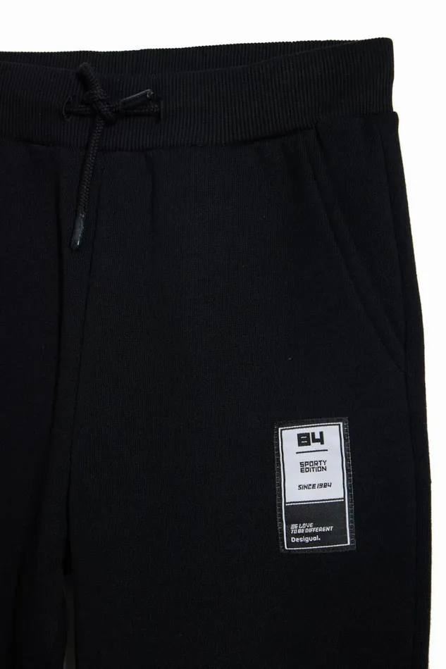 Pants and Jeans Kids Desigual Desigual Jogger Pants Black