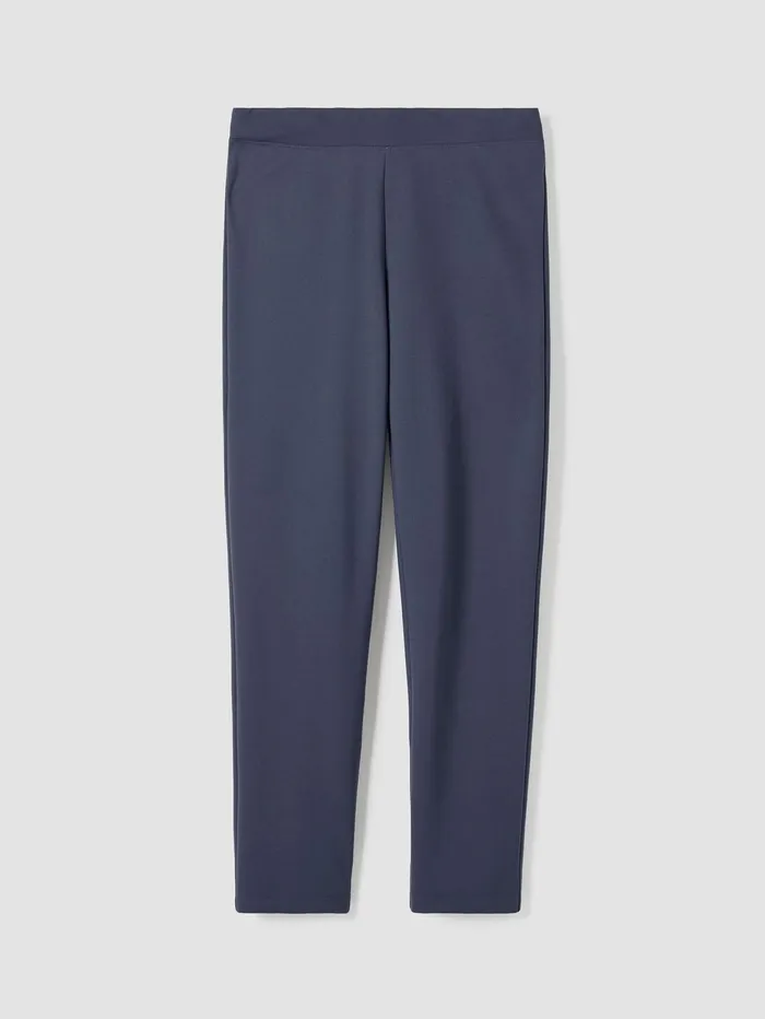 Pants Shorts and Jumpsuits Women Eileen Fisher Washable Flex Ponte Pant Ocean