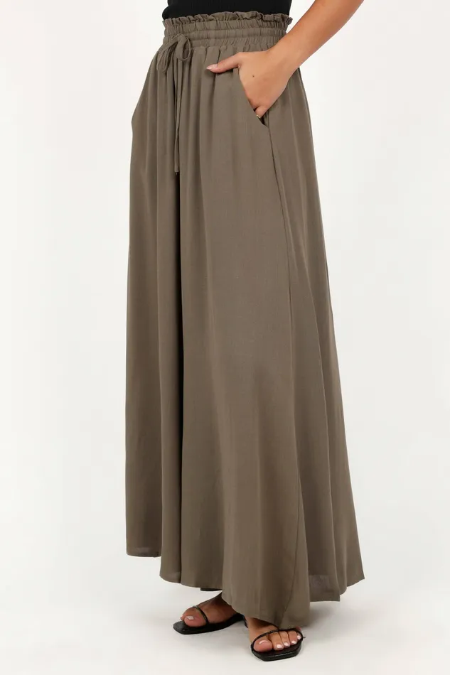 Pants Women Arden Pant Olive Petal and Pup