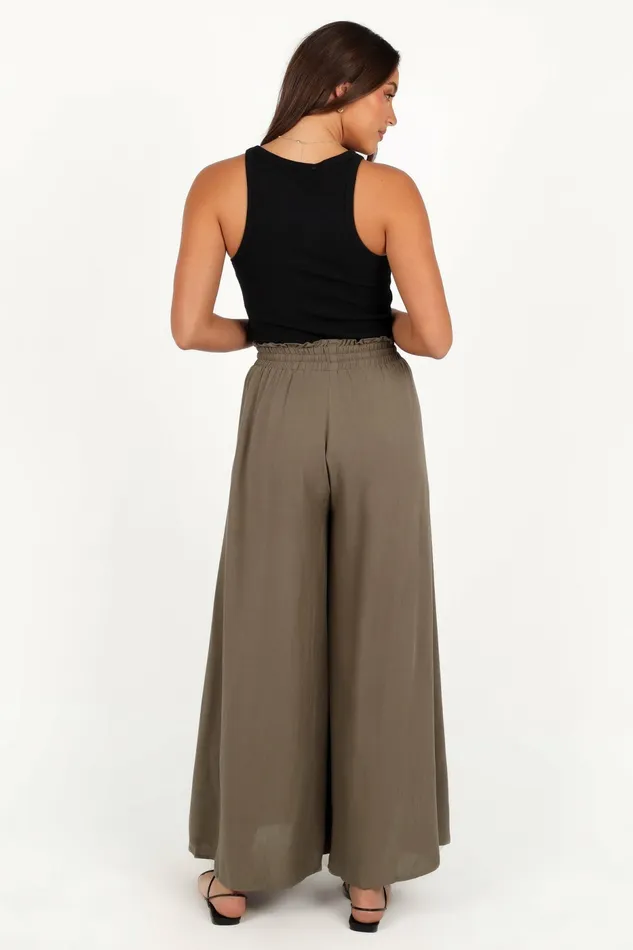 Pants Women Arden Pant Olive Petal and Pup