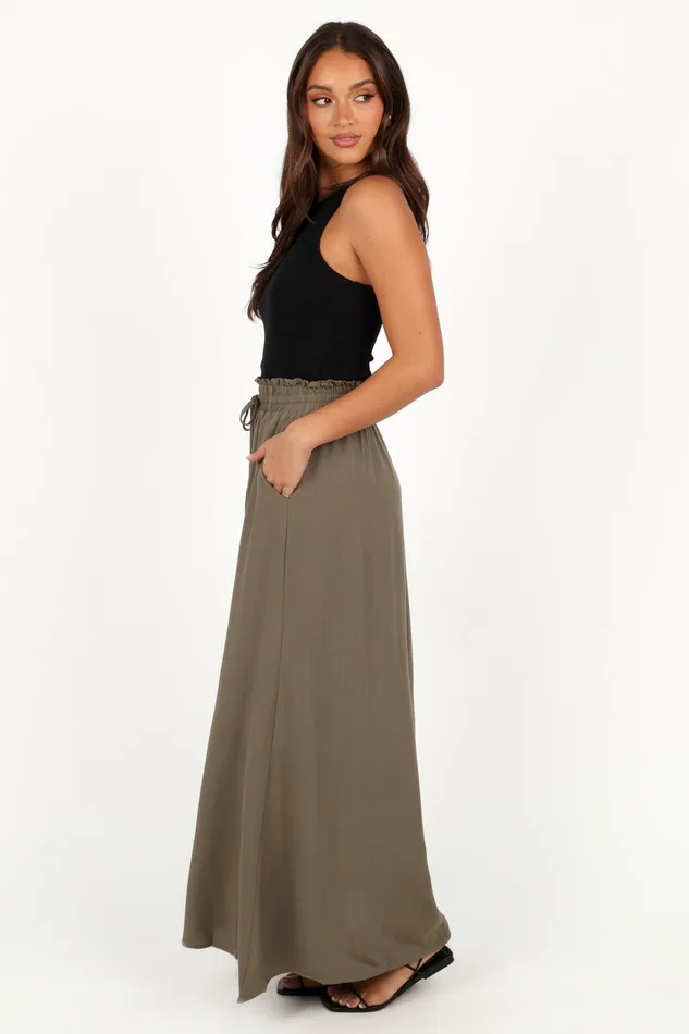 Pants Women Arden Pant Olive Petal and Pup