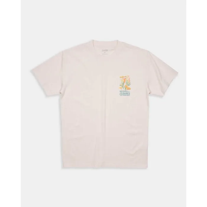 Parks Project X Merrell Shrooms In Bloom Tee Natural MenWomen Merrell Tops