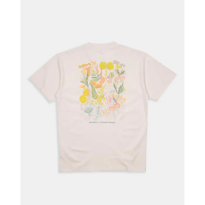 Parks Project X Merrell Shrooms In Bloom Tee Natural MenWomen Merrell Tops
