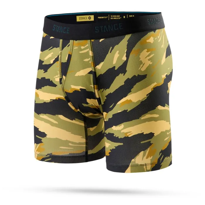 Performance Boxer Brief With Wholester Tiger Camo 8211 Green Men Stance Boxers and Briefs Performance Boxer Brief With Wholester Tiger Camo 8211 Green Men Stance Boxers and Briefs