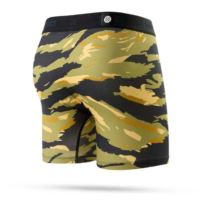 Performance Boxer Brief With Wholester Tiger Camo 8211 Green Men Stance Boxers and Briefs