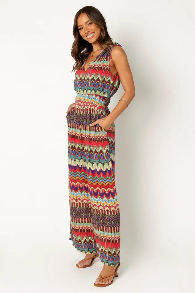 Petal and Pup Jumpsuits and Rompers Women Sunset Jumpsuit Multi