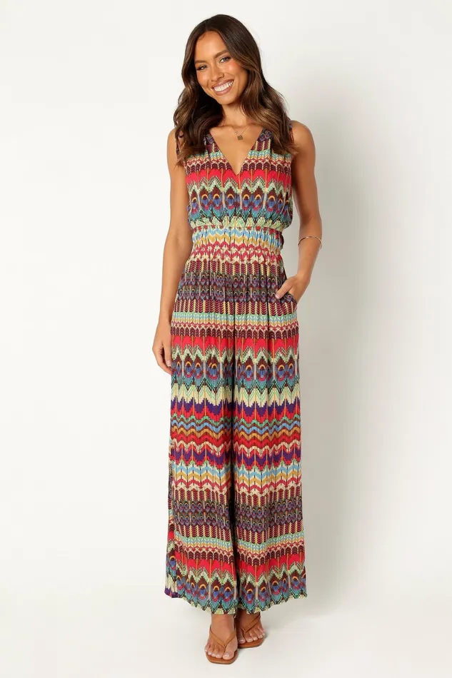 Petal and Pup Jumpsuits and Rompers Women Sunset Jumpsuit Multi