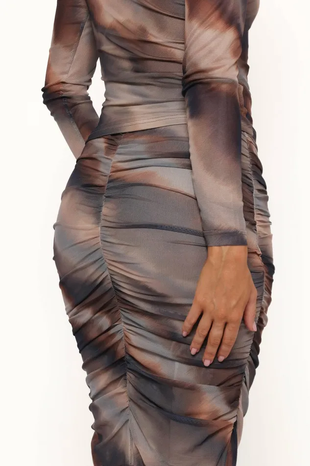 Petal and Pup Zallocco Maxi Skirt Ombre Stripe Women Matching Sets