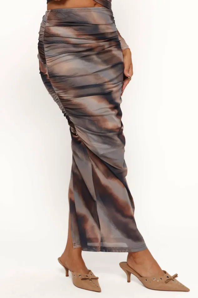 Petal and Pup Zallocco Maxi Skirt Ombre Stripe Women Matching Sets