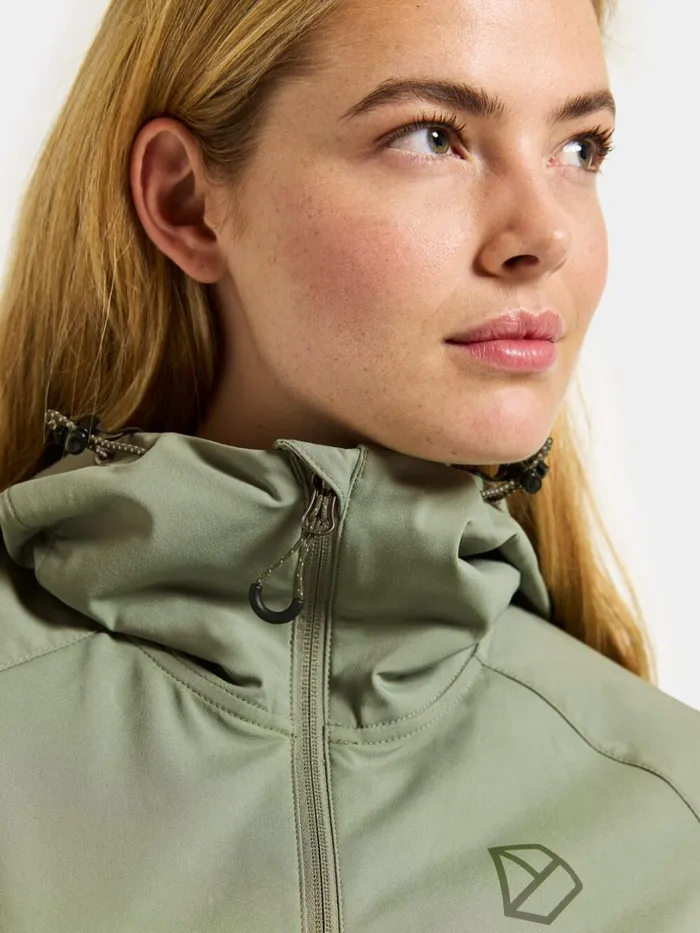 Petra Jacket Light Moss Women Didriksons Spring Jackets
