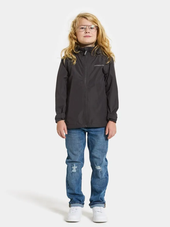 Piko Kids Jacket Black Kids Didriksons Spring Jackets