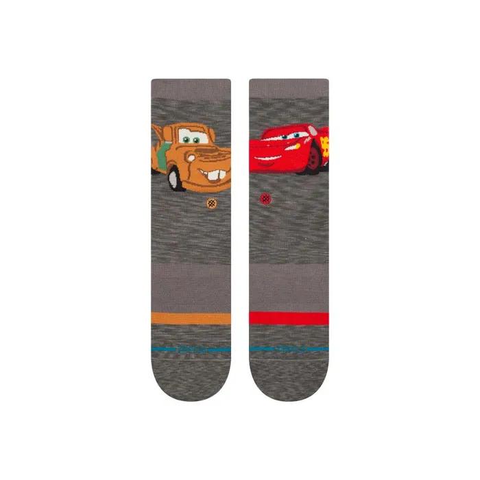 Pixar X Stance Crew Socks Kachow 8211 Darkgrey Kids Stance Kids
