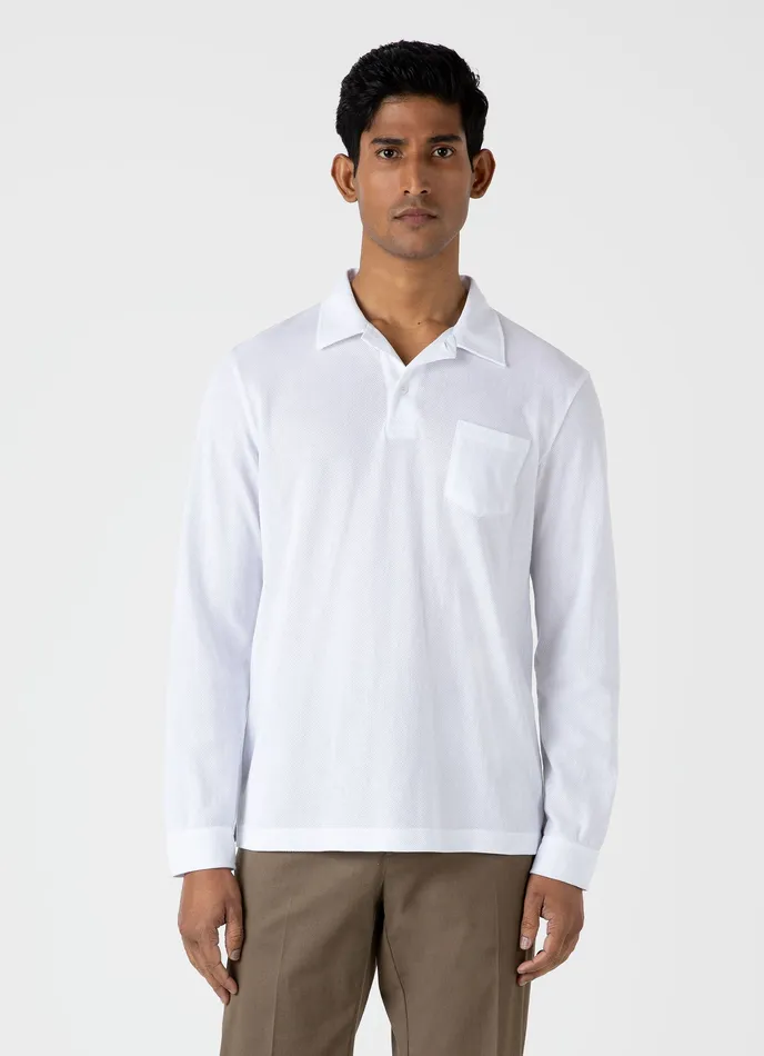 Polo Shirts Long Sleeve Riviera Polo Shirt White 8211 ussunspel Men Polo Shirts Long Sleeve Riviera Polo Shirt White 8211 ussunspel Men