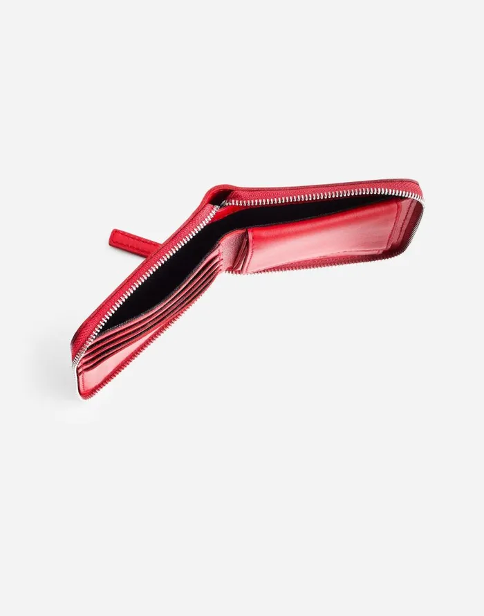 Pouches and Wallets Women Madewell The Essential Zip Wallet Bright Ember