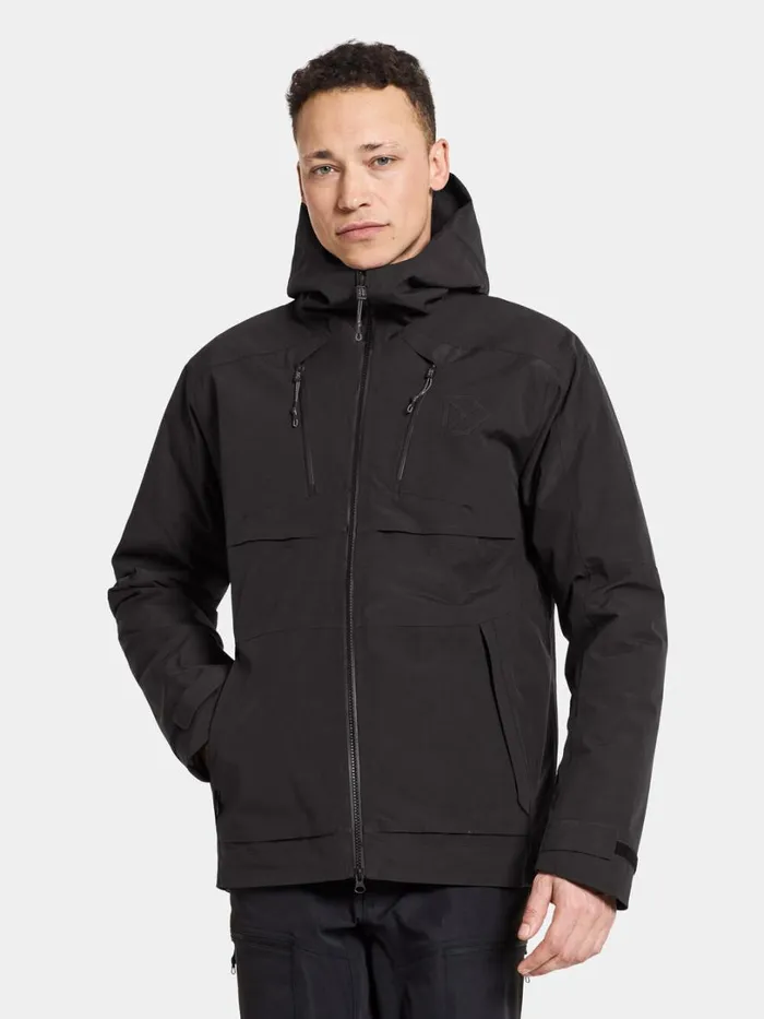 Povel Men039s Jacket 2 Black Men Didriksons Insulated Jackets