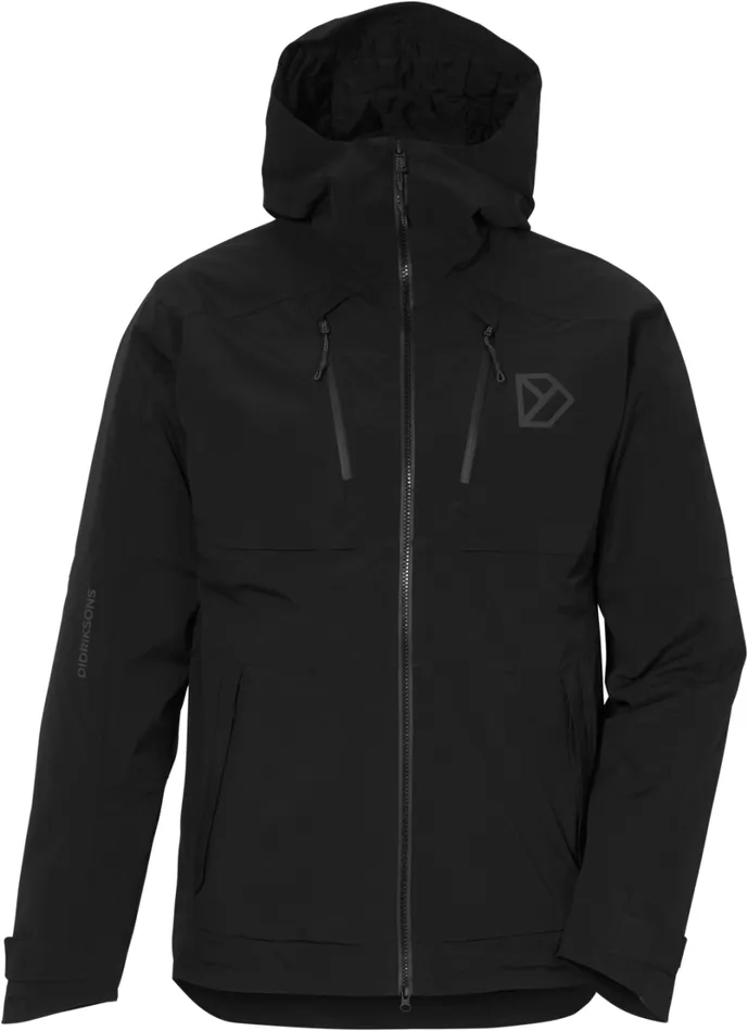 Povel Men039s Jacket 2 Black Men Didriksons Insulated Jackets