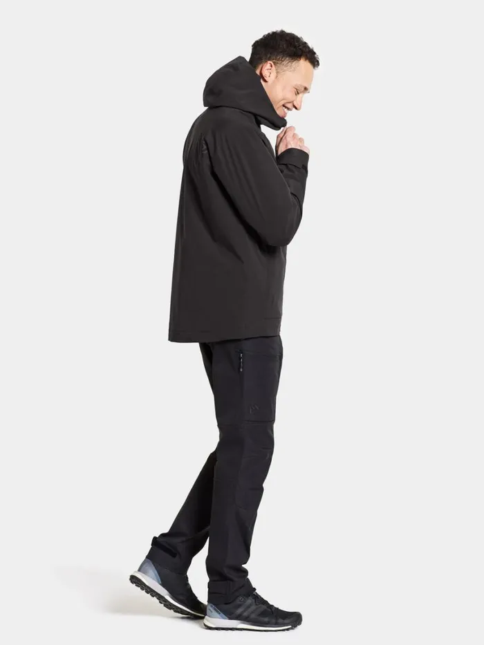 Povel Men039s Jacket 2 Black Men Didriksons Insulated Jackets
