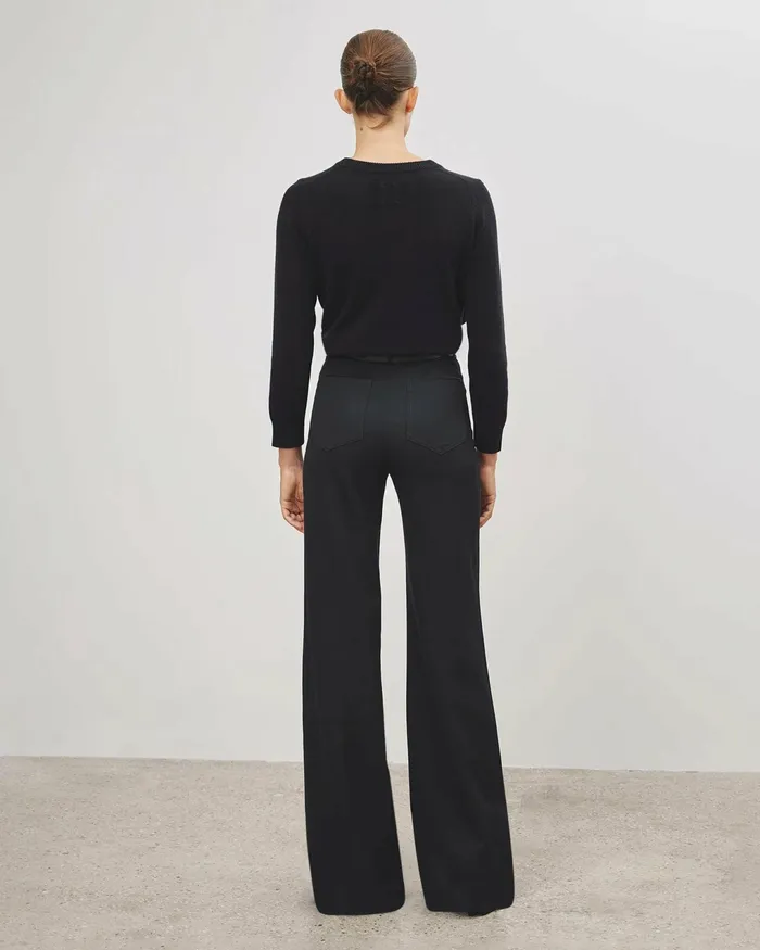 PRIYA SWEATER Black Women Nili Lotan Knits and Sweaters