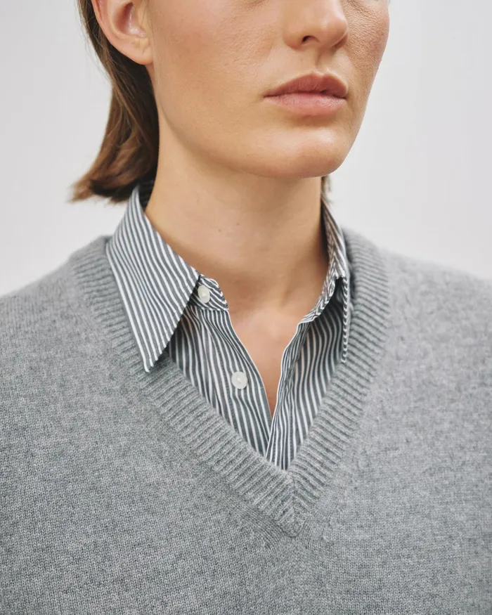 PRIYA SWEATER Black Women Nili Lotan Knits and Sweaters