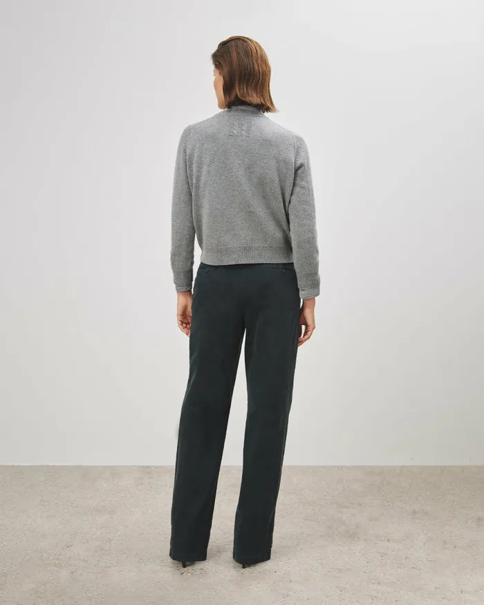 PRIYA SWEATER Black Women Nili Lotan Knits and Sweaters