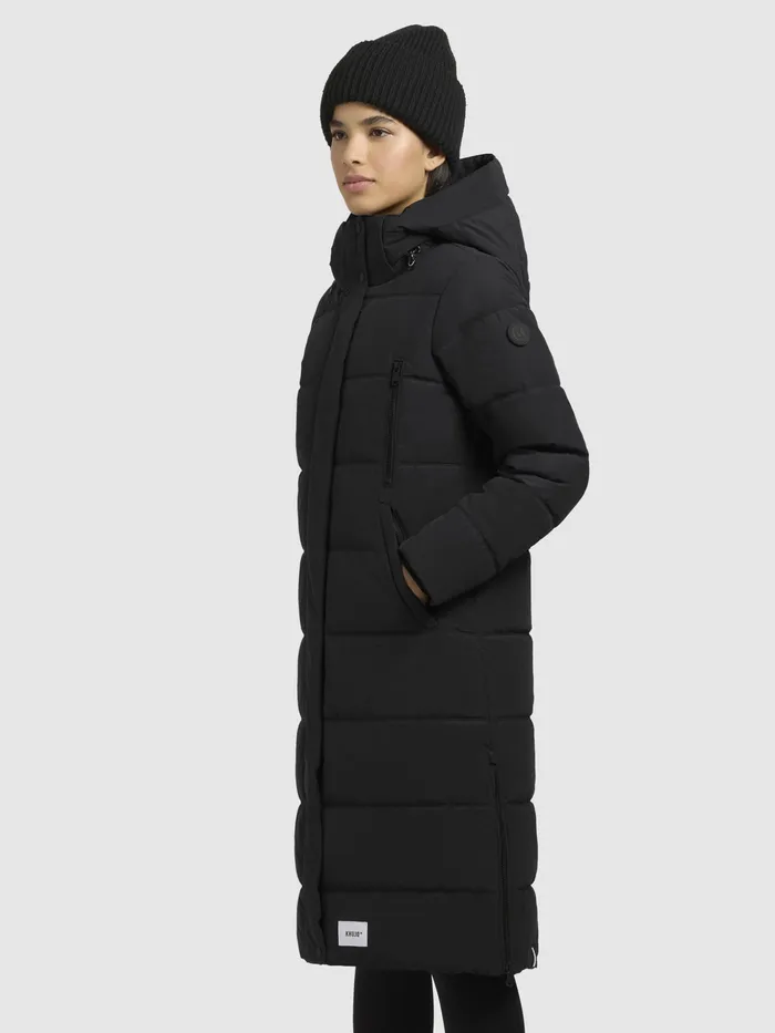 Puffer Coats KHUJO Women Mantel DANI2 Schwarz Schwarz