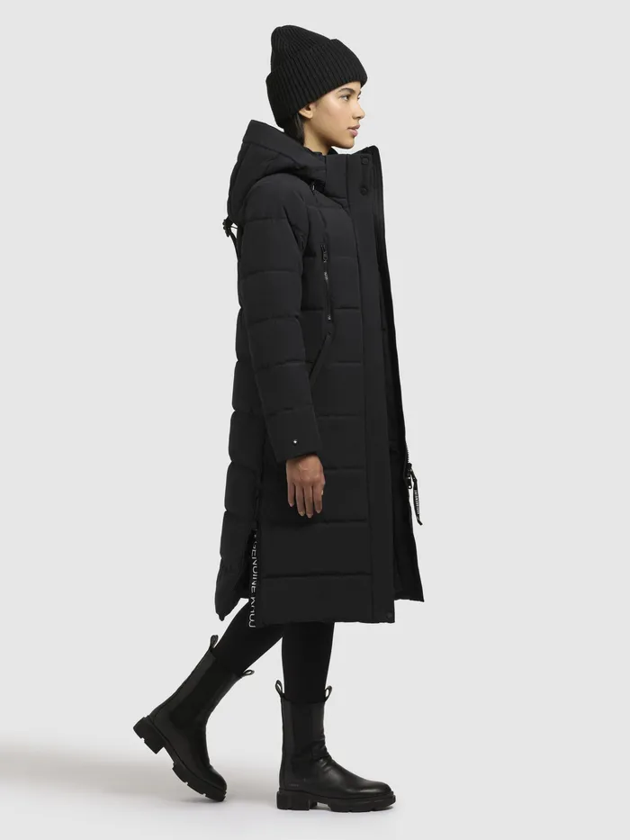 Puffer Coats KHUJO Women Mantel DANI2 Schwarz Schwarz