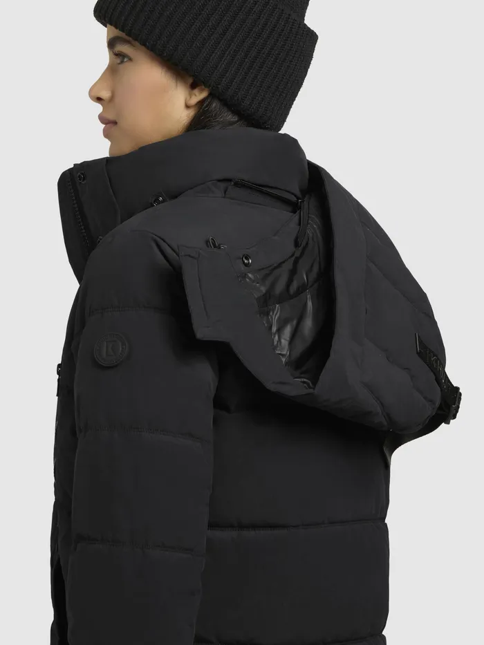 Puffer Coats KHUJO Women Mantel DANI2 Schwarz Schwarz