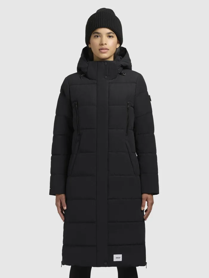 Puffer Coats KHUJO Women Mantel DANI2 Schwarz Schwarz