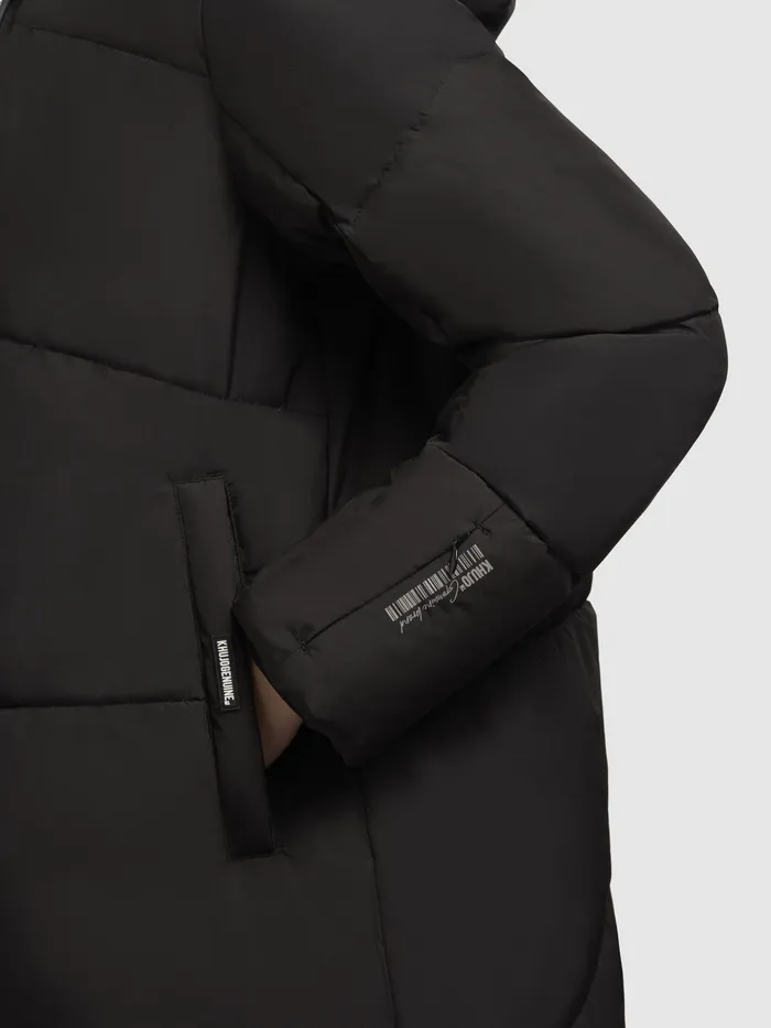 Puffer Coats Mantel PRAYCE Schwarz Schwarz KHUJO Women