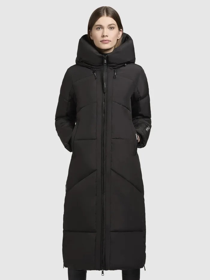 Puffer Coats Mantel PRAYCE Schwarz Schwarz KHUJO Women