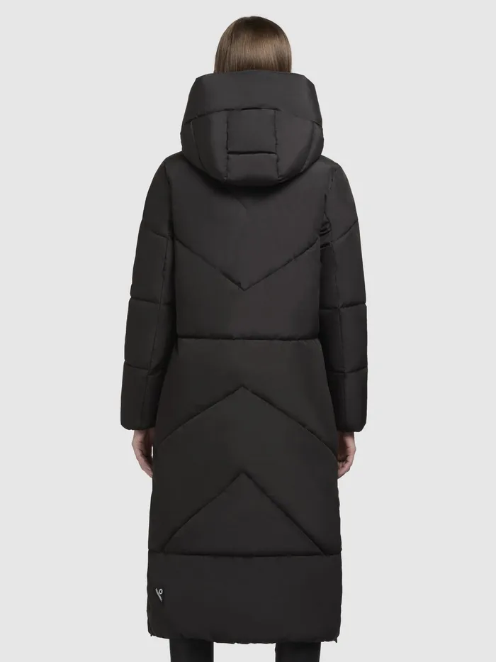 Puffer Coats Mantel PRAYCE Schwarz Schwarz KHUJO Women
