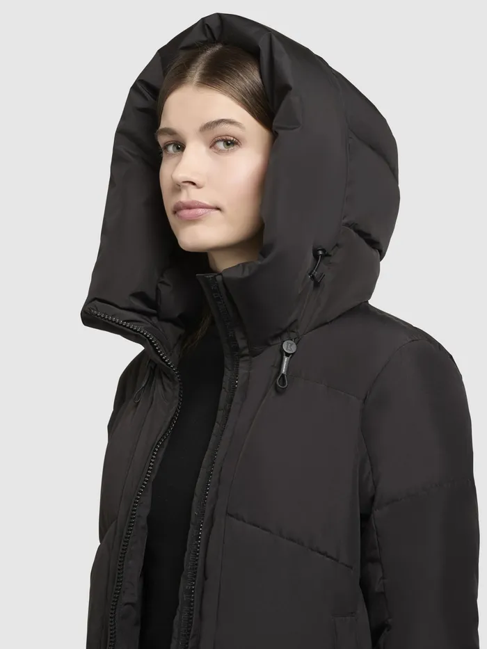Puffer Coats Mantel PRAYCE Schwarz Schwarz KHUJO Women