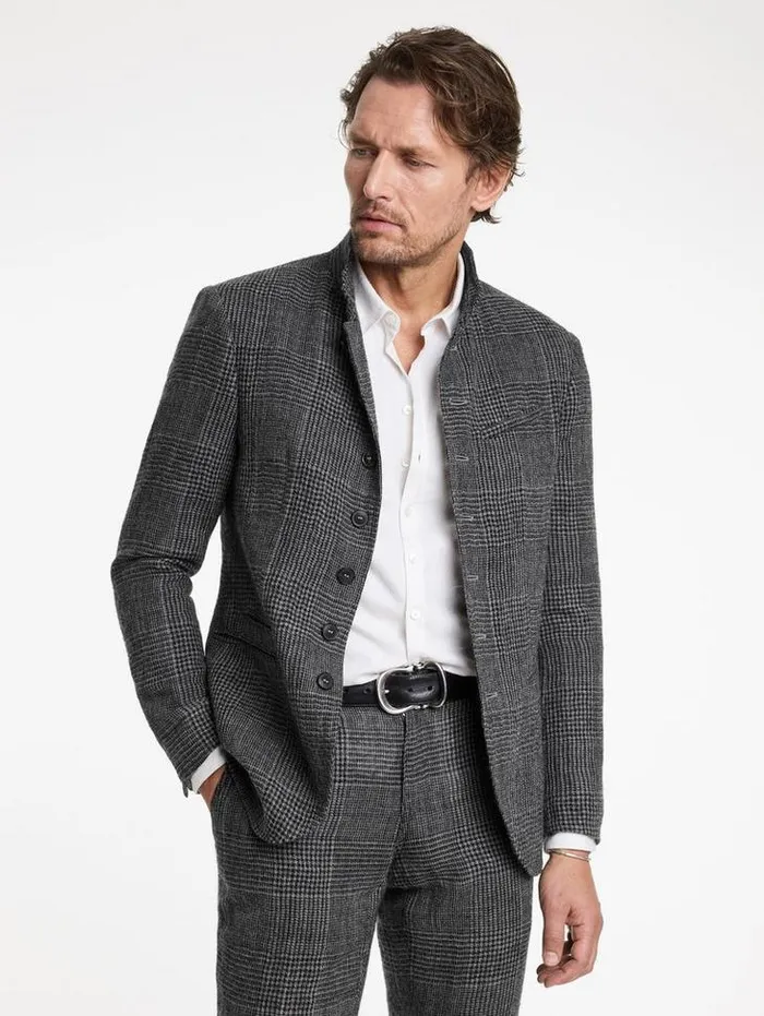 REDWOOD JACKET Flat Grey Men John Varvatos Suit Jackets