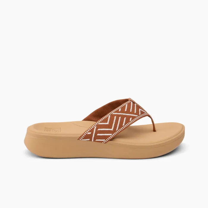 Reef Cushion Cloud Textile Cocoa Women Sandals