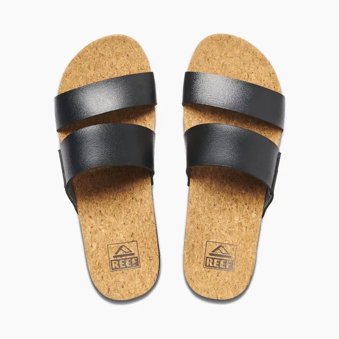Reef Cushion Vista Hi Black Women Sandals Reef Cushion Vista Hi Black Women Sandals