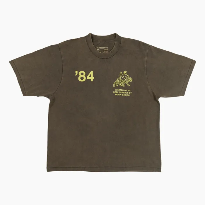 Reef Duvin Tee Charcoal Men Shirts and TShirts
