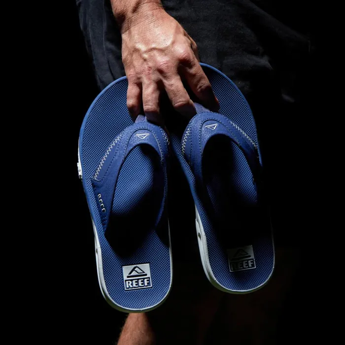 Reef Fanning Pregame Navywhite Men Sandals Reef Fanning Pregame Navywhite Men Sandals