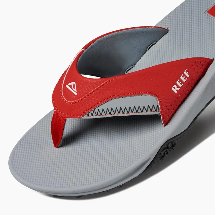 Reef Fanning Pregame Redgrey Men Flip Flops Reef Fanning Pregame Redgrey Men Flip Flops