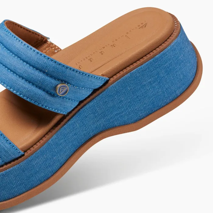Reef Lofty Lux Hi Denim Women Sandals